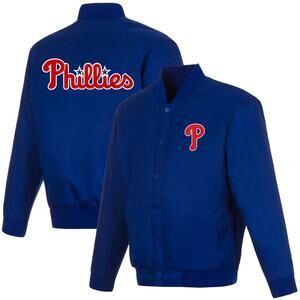 Philadelphia Phillies Poly-Twill Jacket (P03roy)